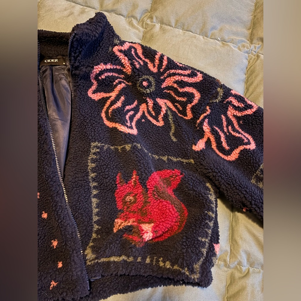 Floral Cottagecore Patterned Jacket - image 4